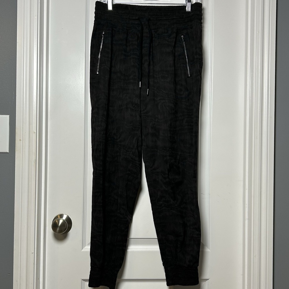 Athleta Camden Printed Jogger Cuffed Drawstring Pants Athletic Performance Style